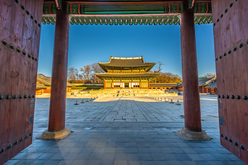 architecture building changdeokgung palace seoul city